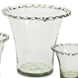 Large Glass Flower Vase
