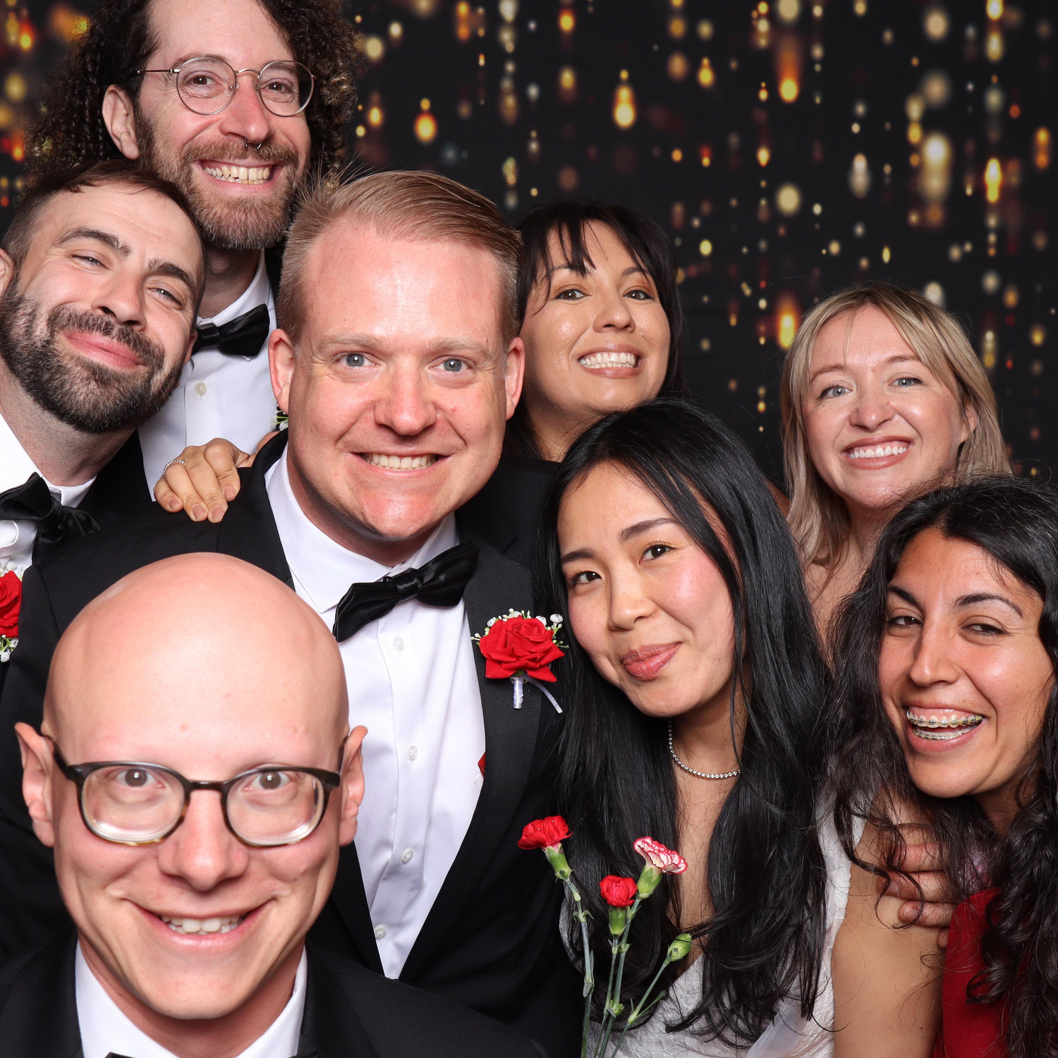 Our wedding party!