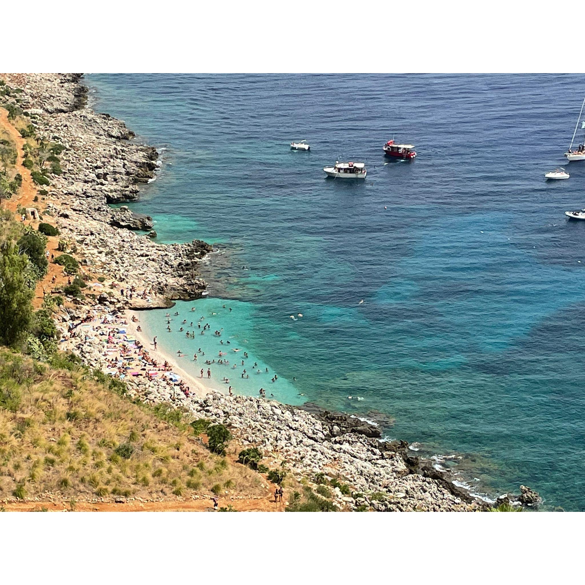 One of Zingaro beaches