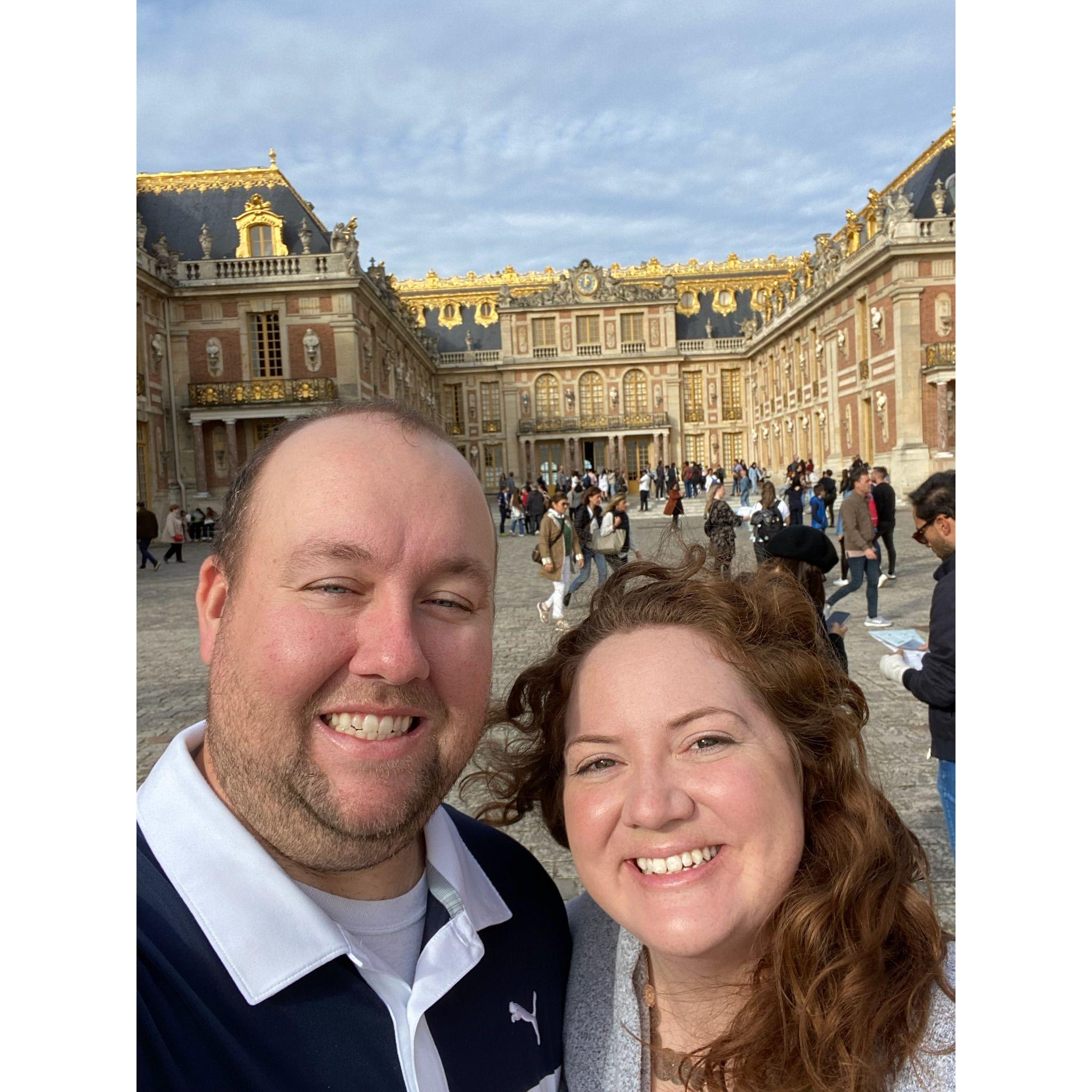 Our first international trip together. Paris!