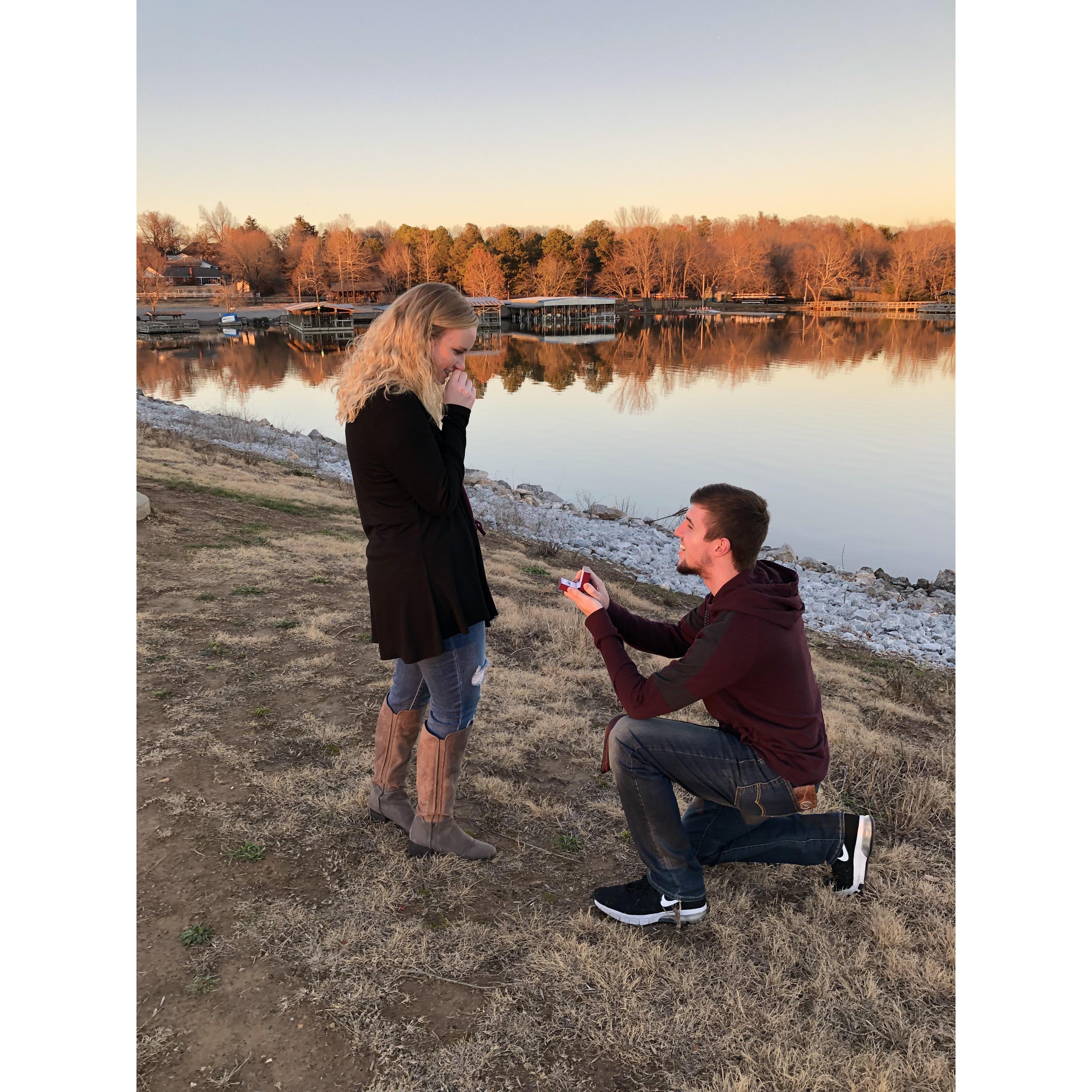 The proposal!