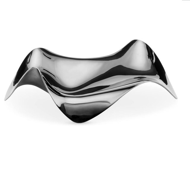 Alessi PG02 "Blip" Spoon Holder, Silver