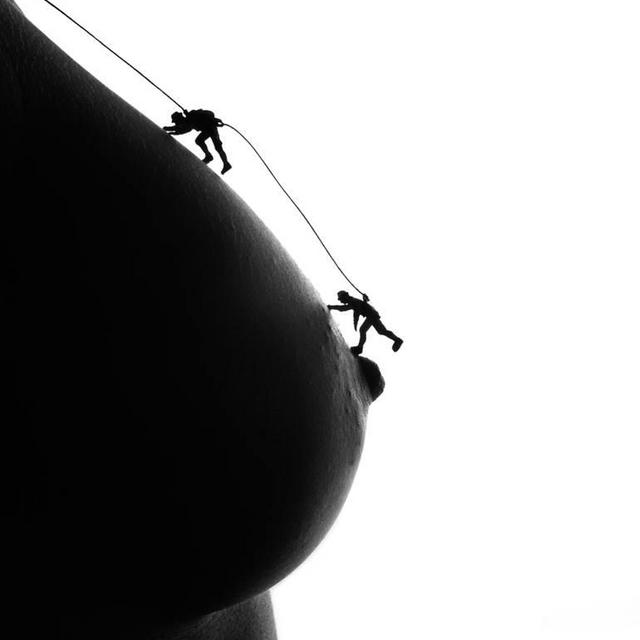 Allan Teger Print - Mountain Climbers - Limited Edition of 100 Photograph