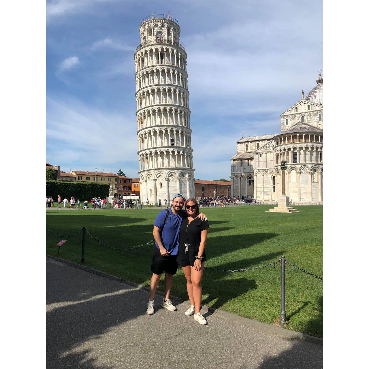 Amanda studied abroad in Pisa, Italy during the Summer of 2019 during Law School.