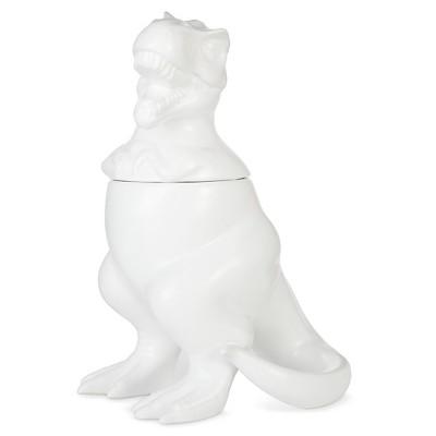 Product description page - T-Rex Cookie Jar Stoneware Matte White - Threshold™