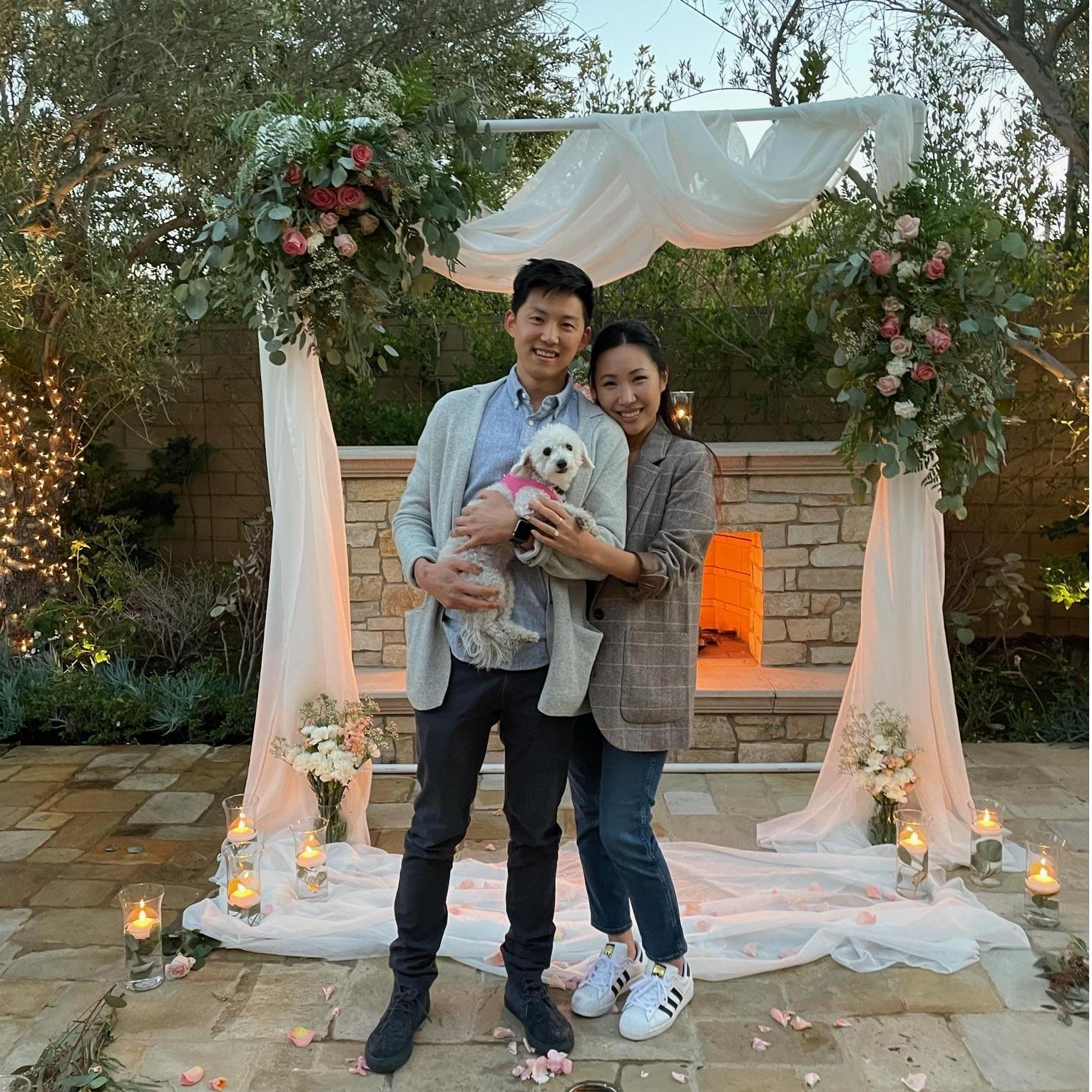 Pulled off a pandemic proposal!