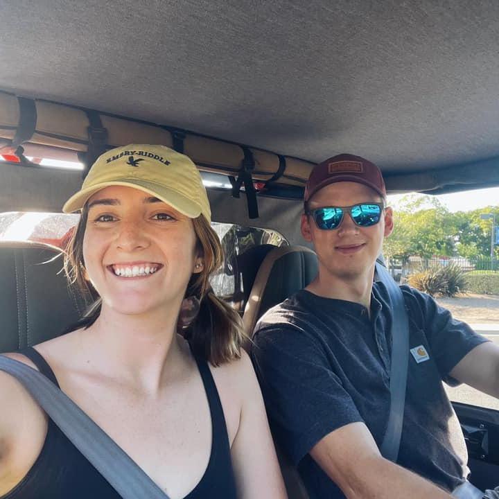 Our first trip in our new Jeep together!!