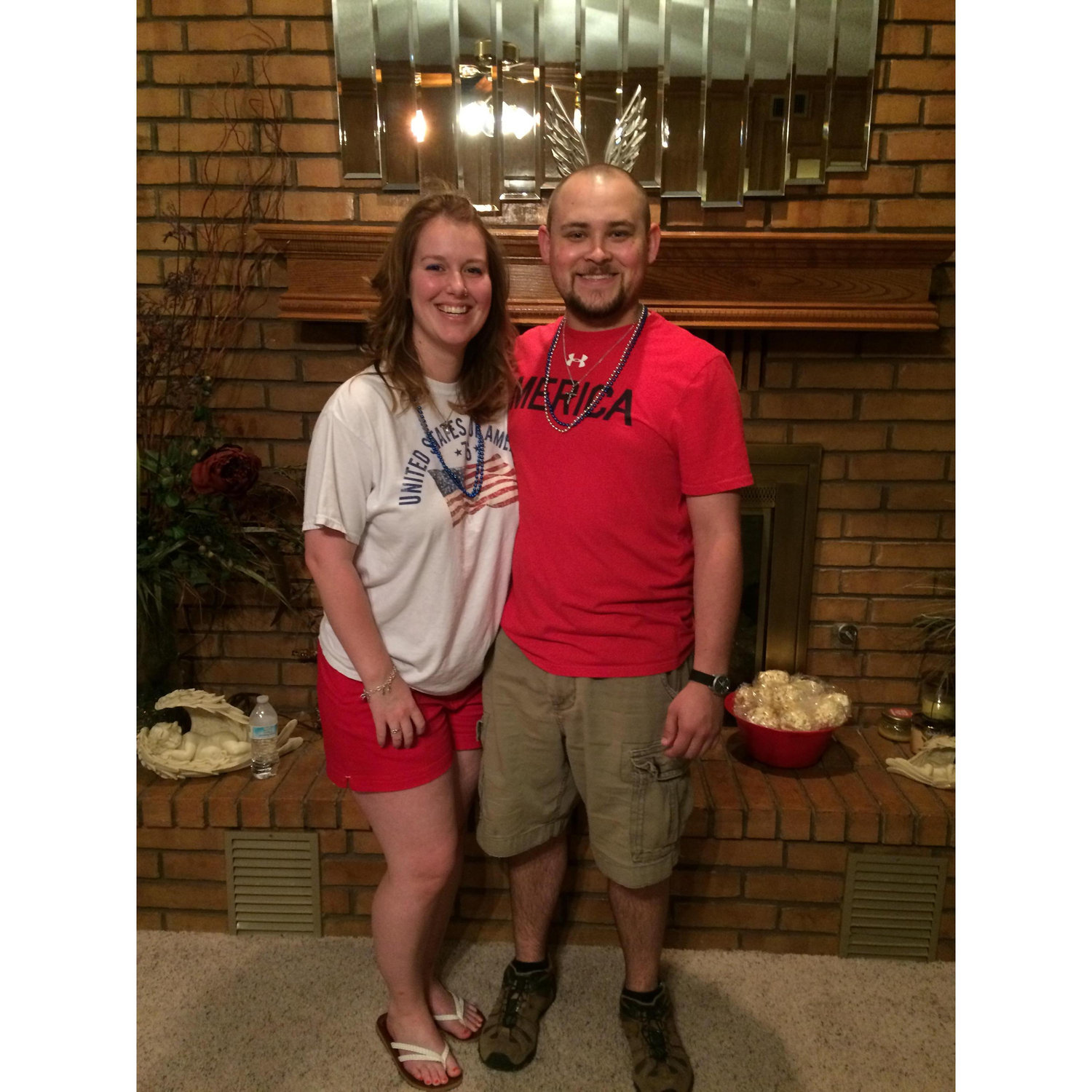 Second 4th of July and First anniversary! Jul 2017