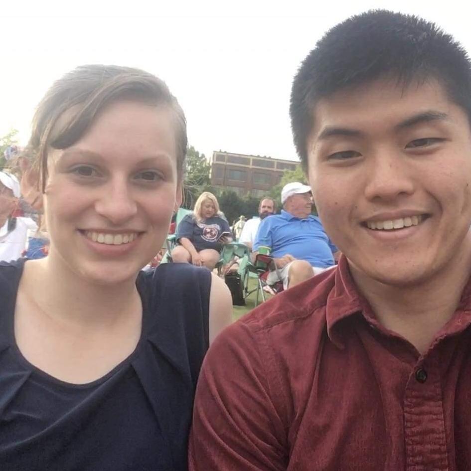 Our first Fourth of July together since Harrisburg! We also met the elderly couple whose wife Yong talked to on the plane ride from NYC to Knoxville. What a small world! (07/04/2019, Knoxville, TN)