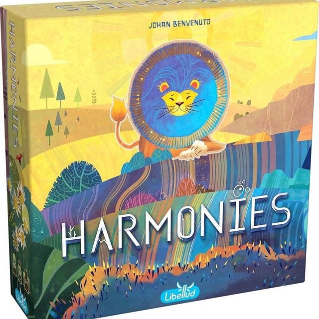 Harmonies Board Game - Create Oneiric Landscapes! Strategic & Poetic Gameplay, Fun Family Game for Kids & Adults, Ages 10+, 1-4 Players, 30 Min Playtime, Made by Libellud