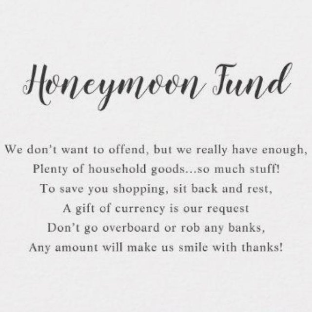 Honey Moon Fund via Card