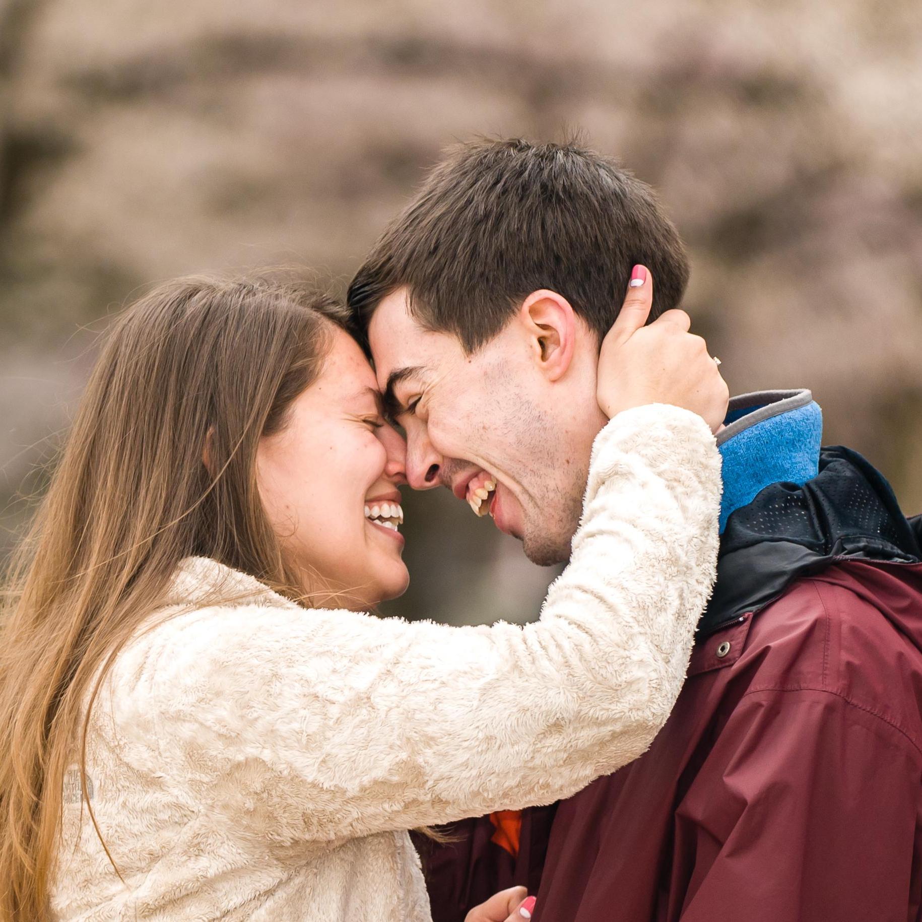 When she said "YES!"