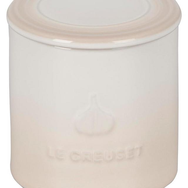 Le Creuset Stoneware Garlic Keeper, 14 oz., Meringue