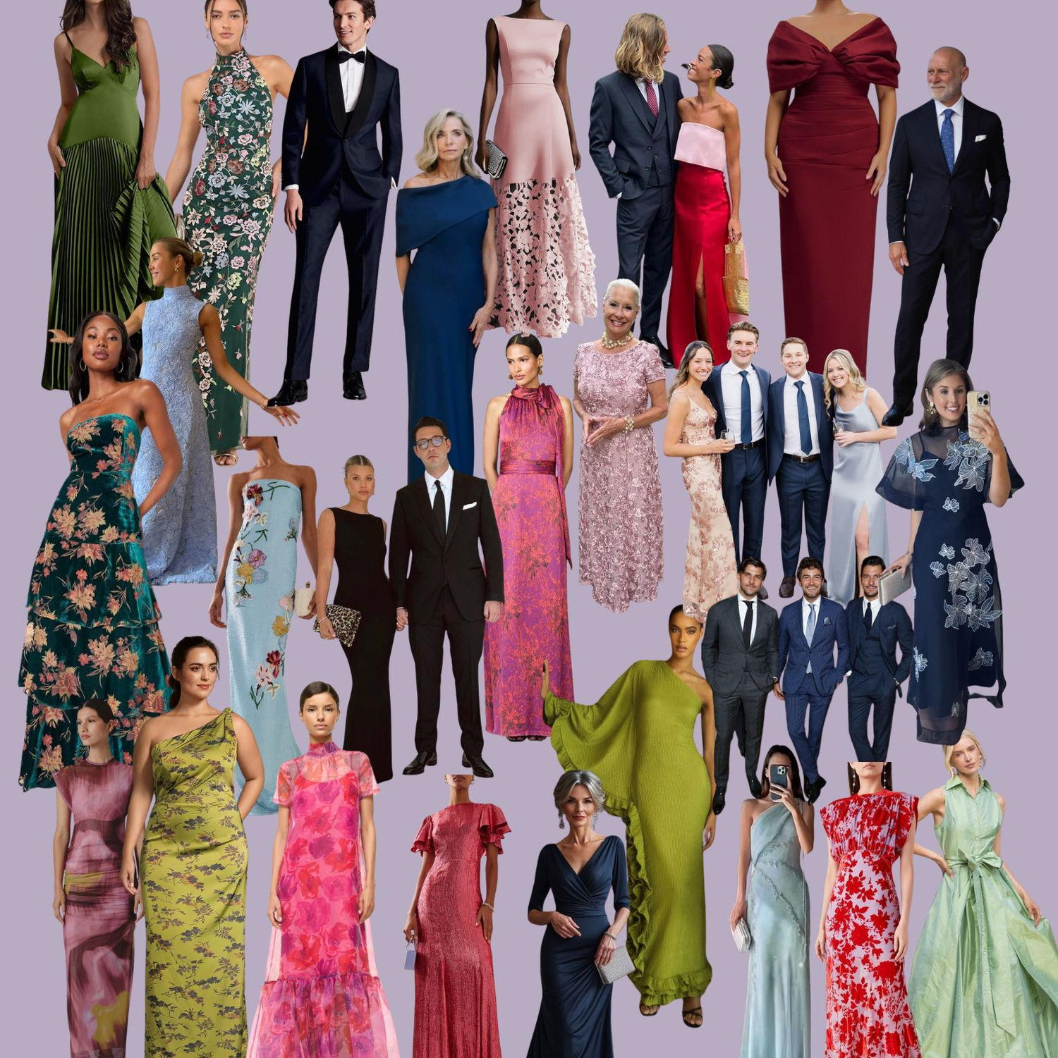 Our wedding will be formal attire! Fun dresses that make you feel like a million bucks are preferred for women.