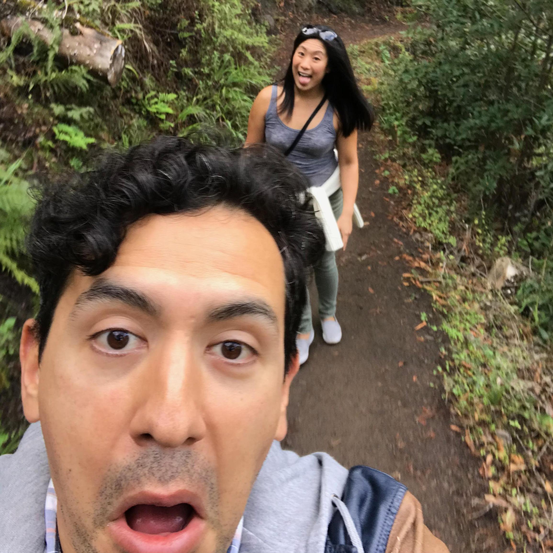 We are AVID hikers, can't you tell? (Carmel, 2019)