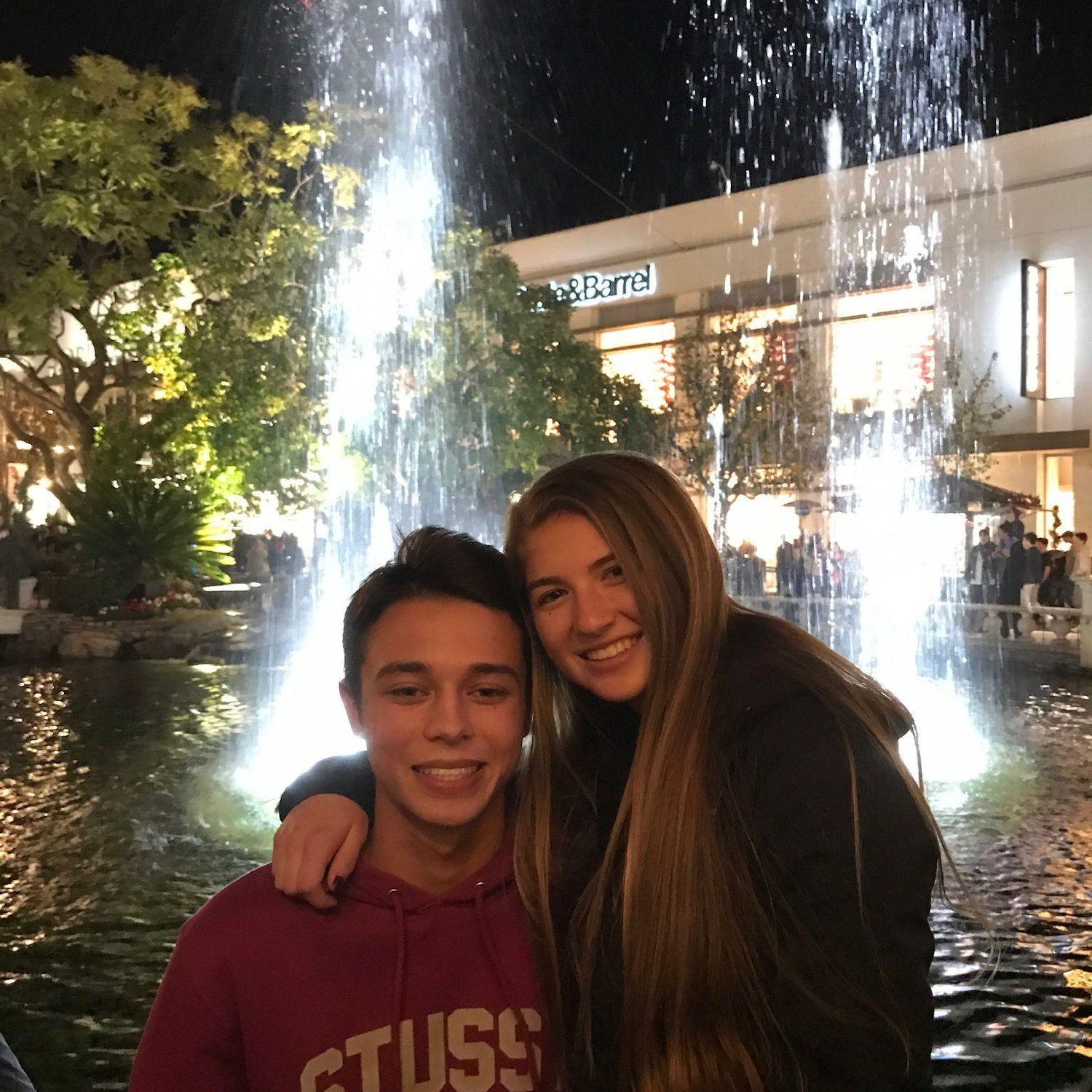 maybe our second picture together - 2016