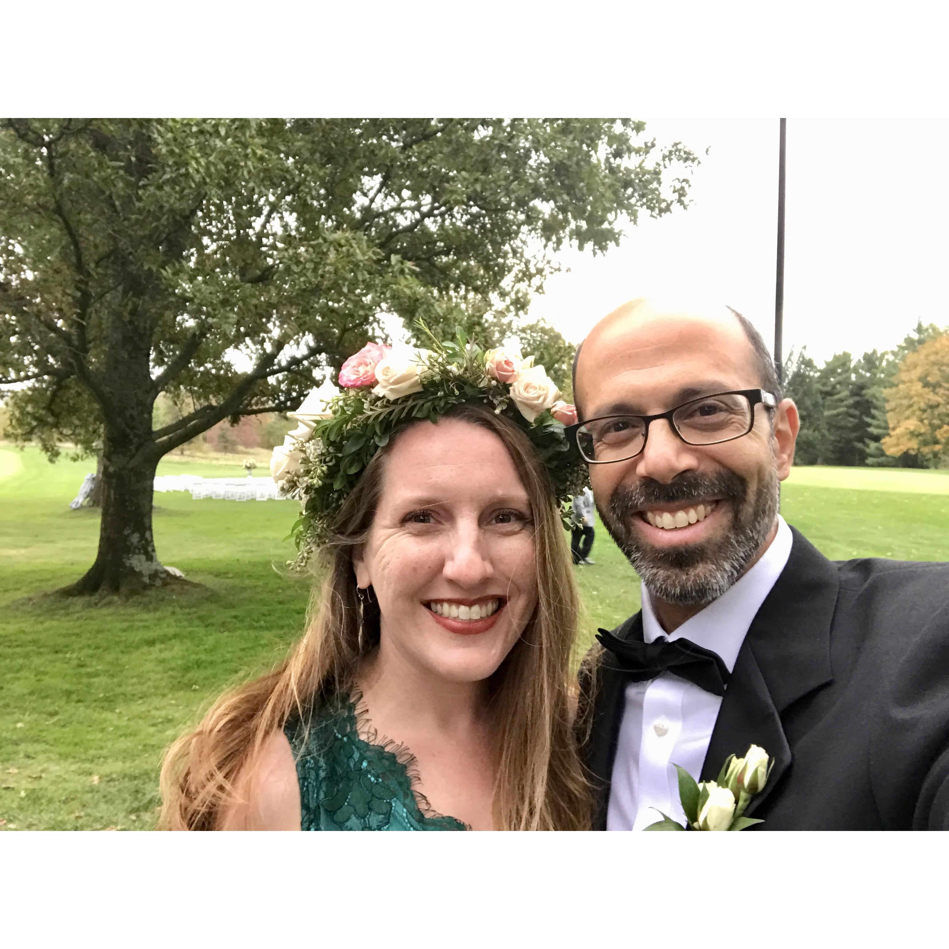 Francie and Zal's wedding