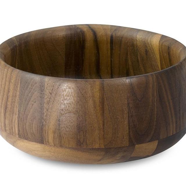 McLeod Walnut Tulip Salad Bowl, 12"