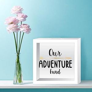 "Our Adventure Fund" Wood Bank in White