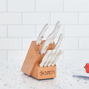Studio + 4 Set with Block | 10 Pieces | Knife Block Sets by Cutco