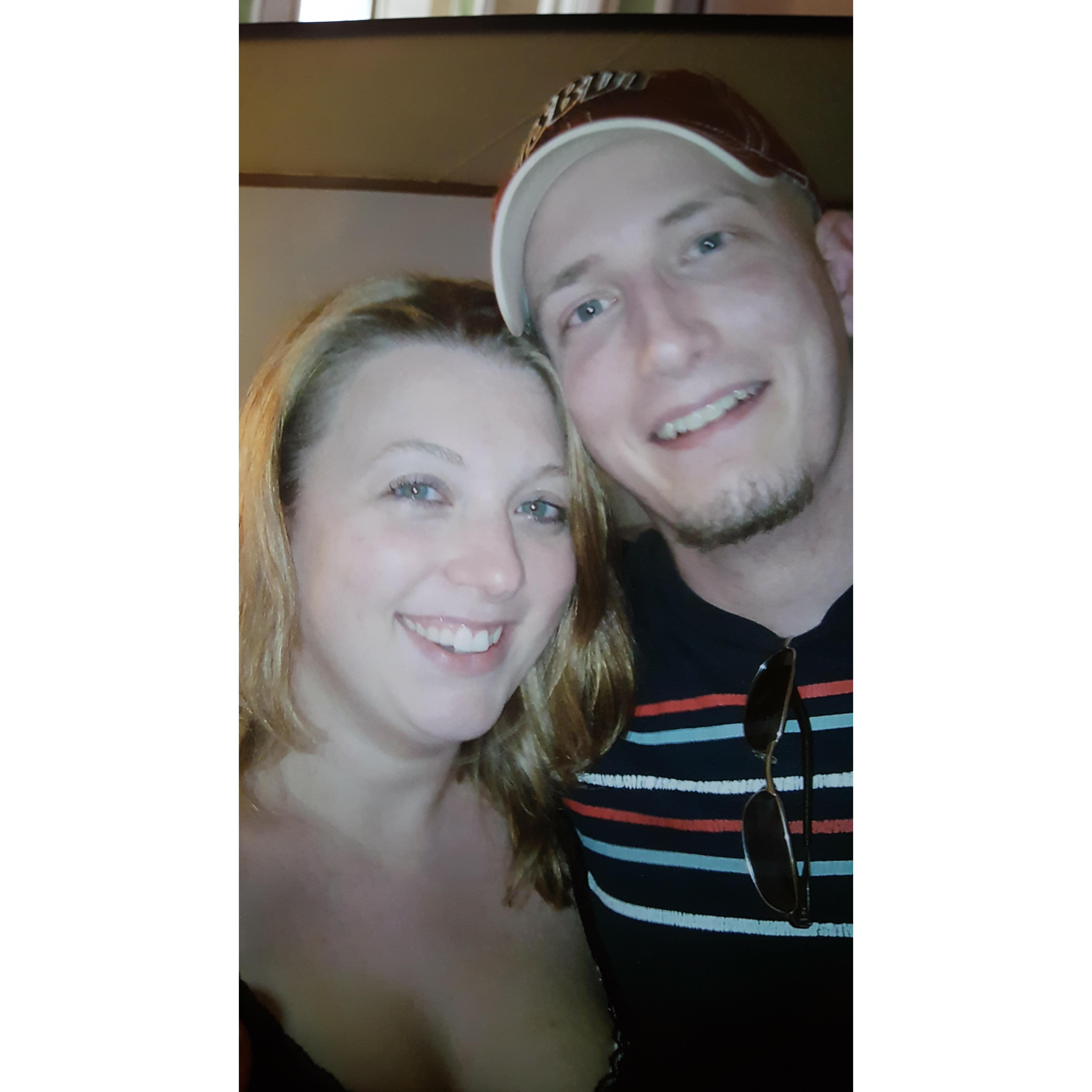 The first time we hung out in 2012. I went over to learn how to play poker. Before this he had stopped at my place once on his birthday. He asked for a birthday kiss. I was so nervous.
