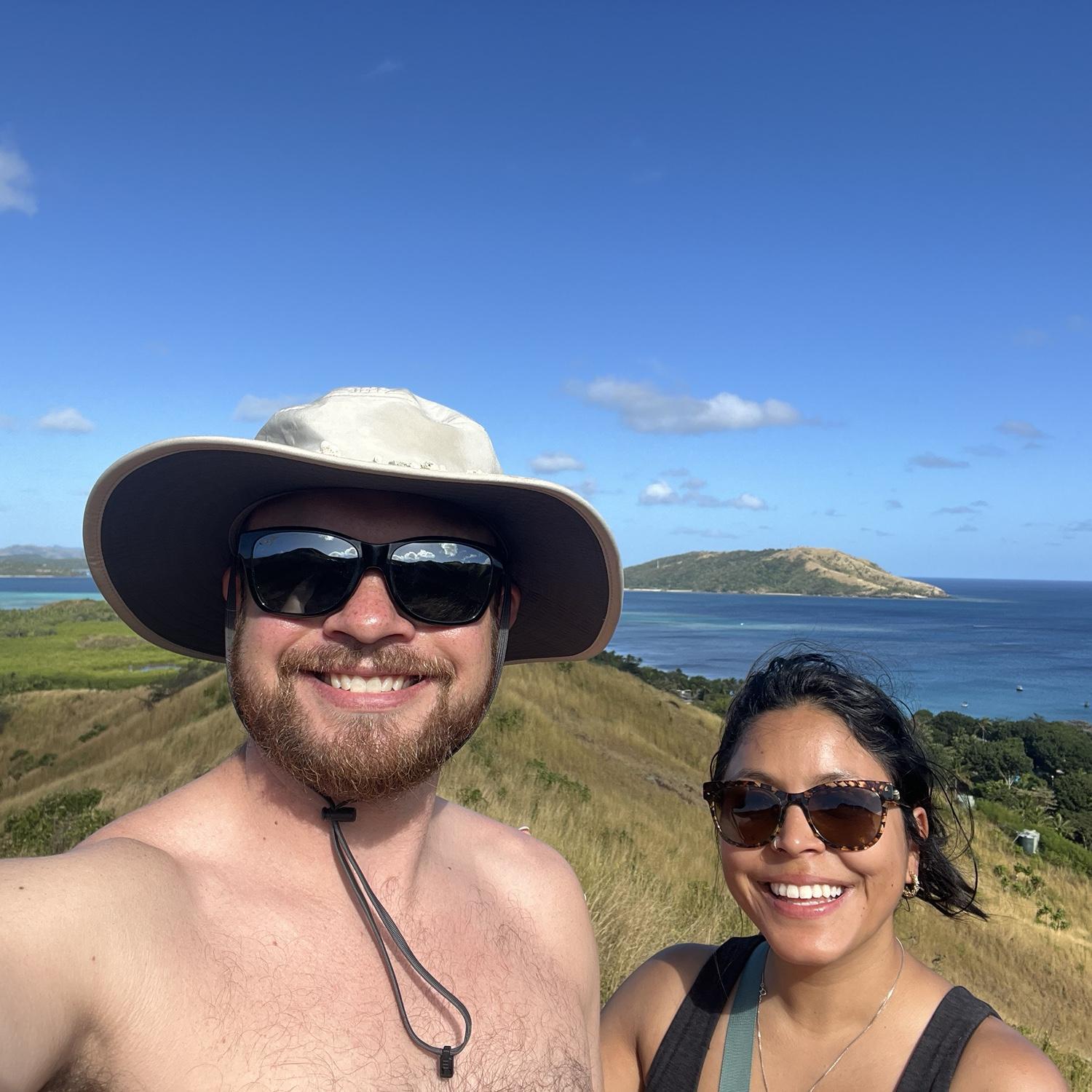 Hiking views from Fiji