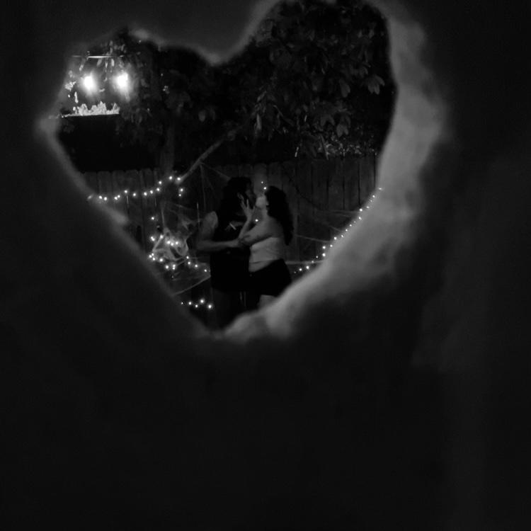 The heart shaped pumpkin I forced him to take pictures in and it ending up as one of my favorite memories of us