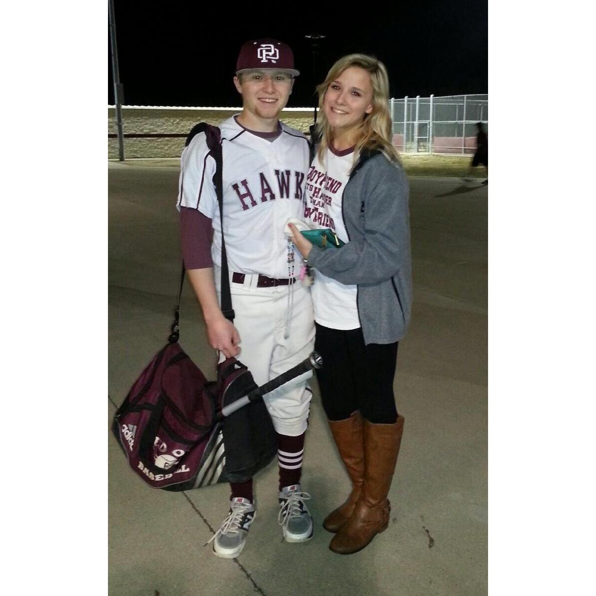 Baseball Game Senior Year!