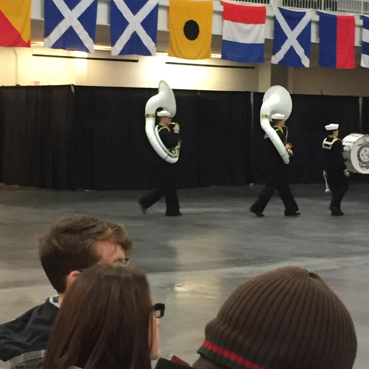 James Playing at Bootcamp Graduation 2019