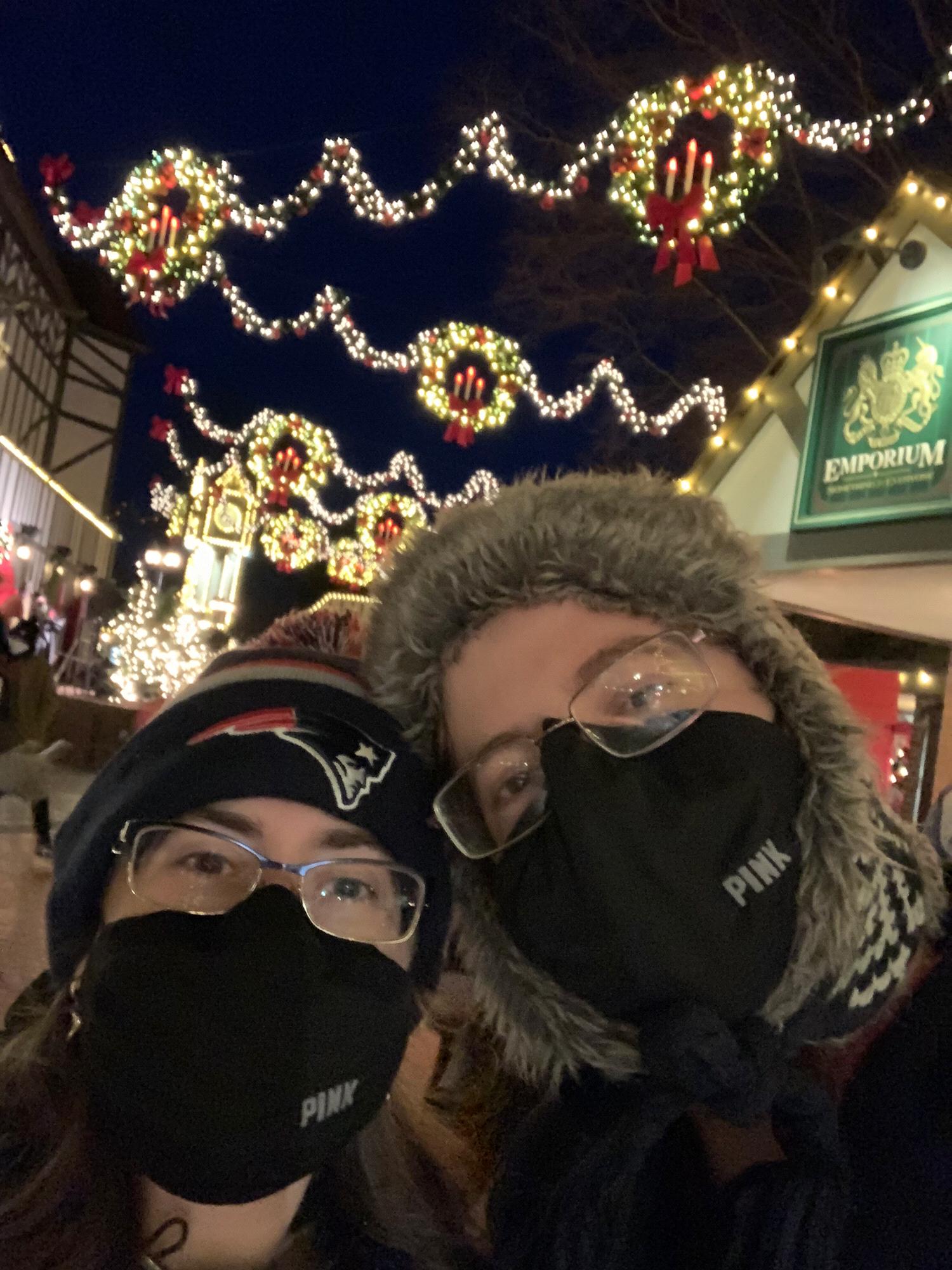 A very cold (and socially-distanced) Busch-Gardens adventure - December 2020
