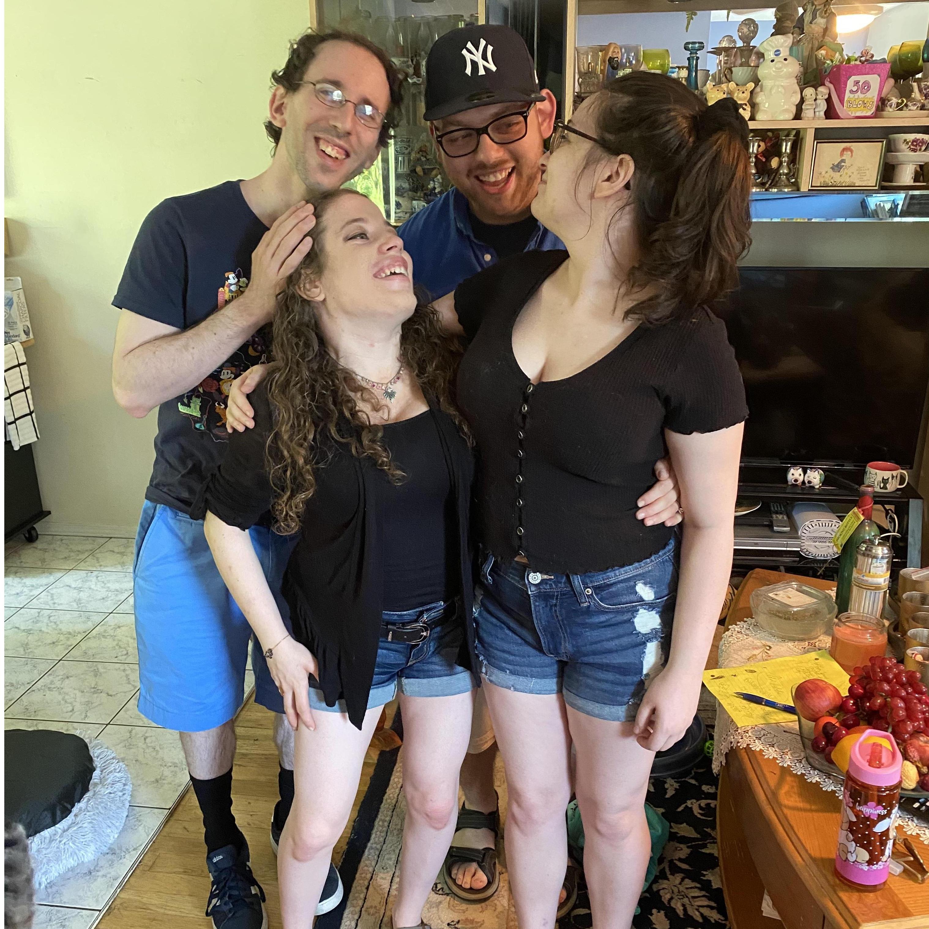 Siblings reunited during COVID.
June 21, 2020