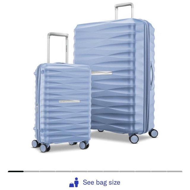 Voltage DLX 2 Piece Set (CO/LG) | Luggage Set | Samsonite