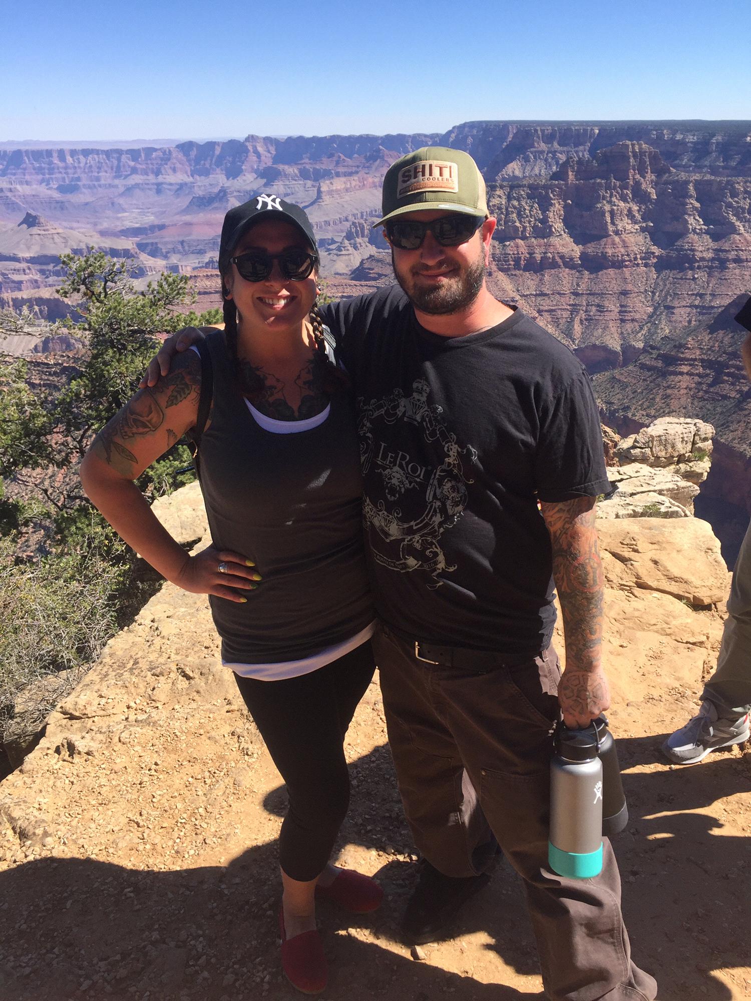 Continuing our amazing 30th birthday trip at the grand canyon