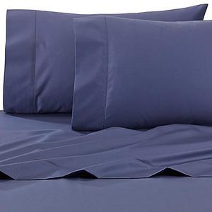 Wamsutta Dream Zone - Wamsutta® Dream Zone® 750-Thread-Count PimaCott® Queen Sheet Set in Blue Jean