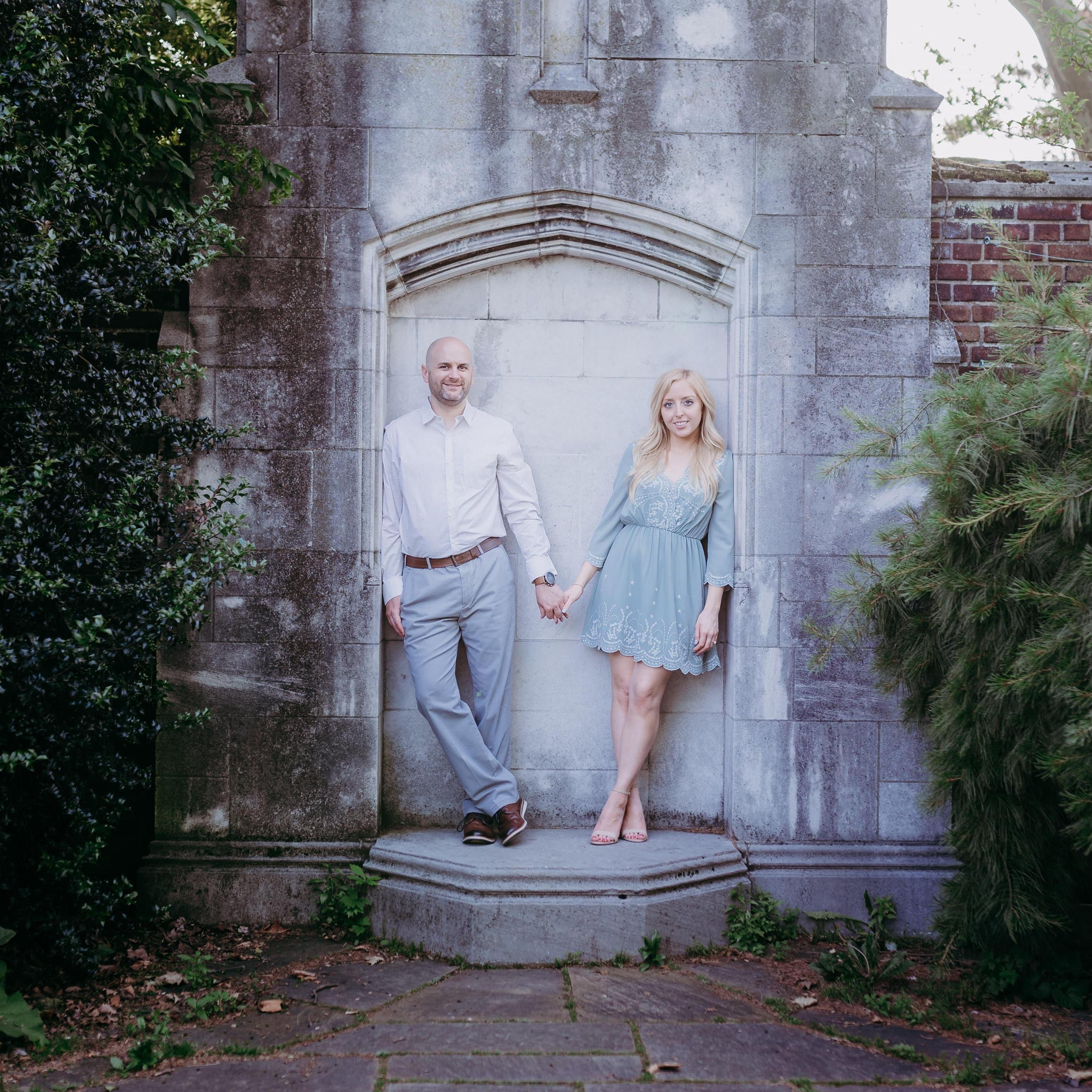 Engagement pictures shot by Sweetest Stills Photography.