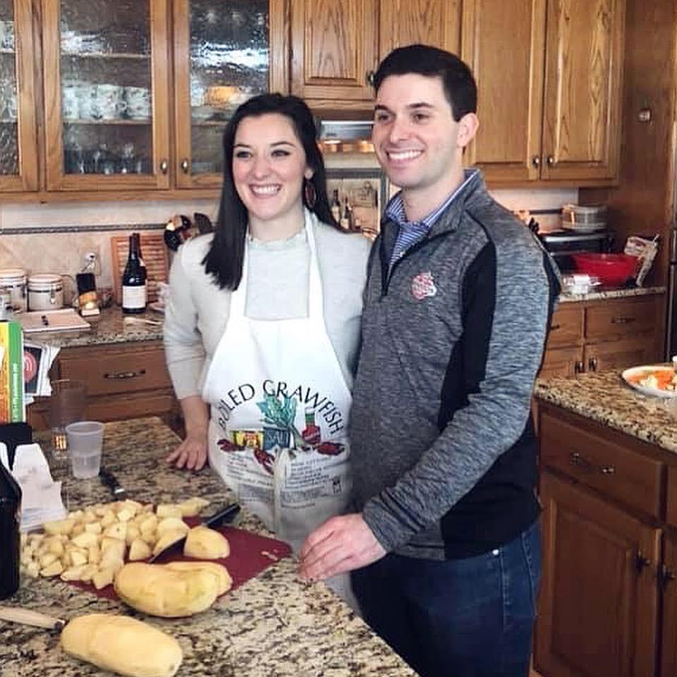 Corbett's first Thanksgiving with the Jeffries and Theriot's
