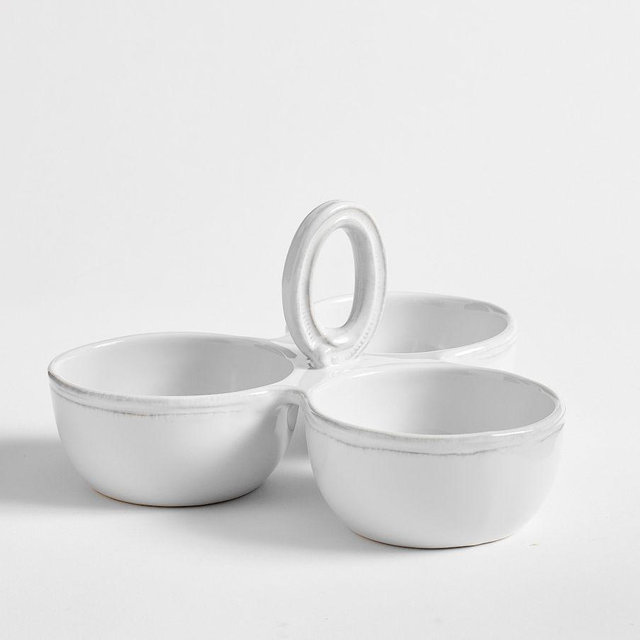 Monique Lhuillier Arles Multi-Condiment Server - White