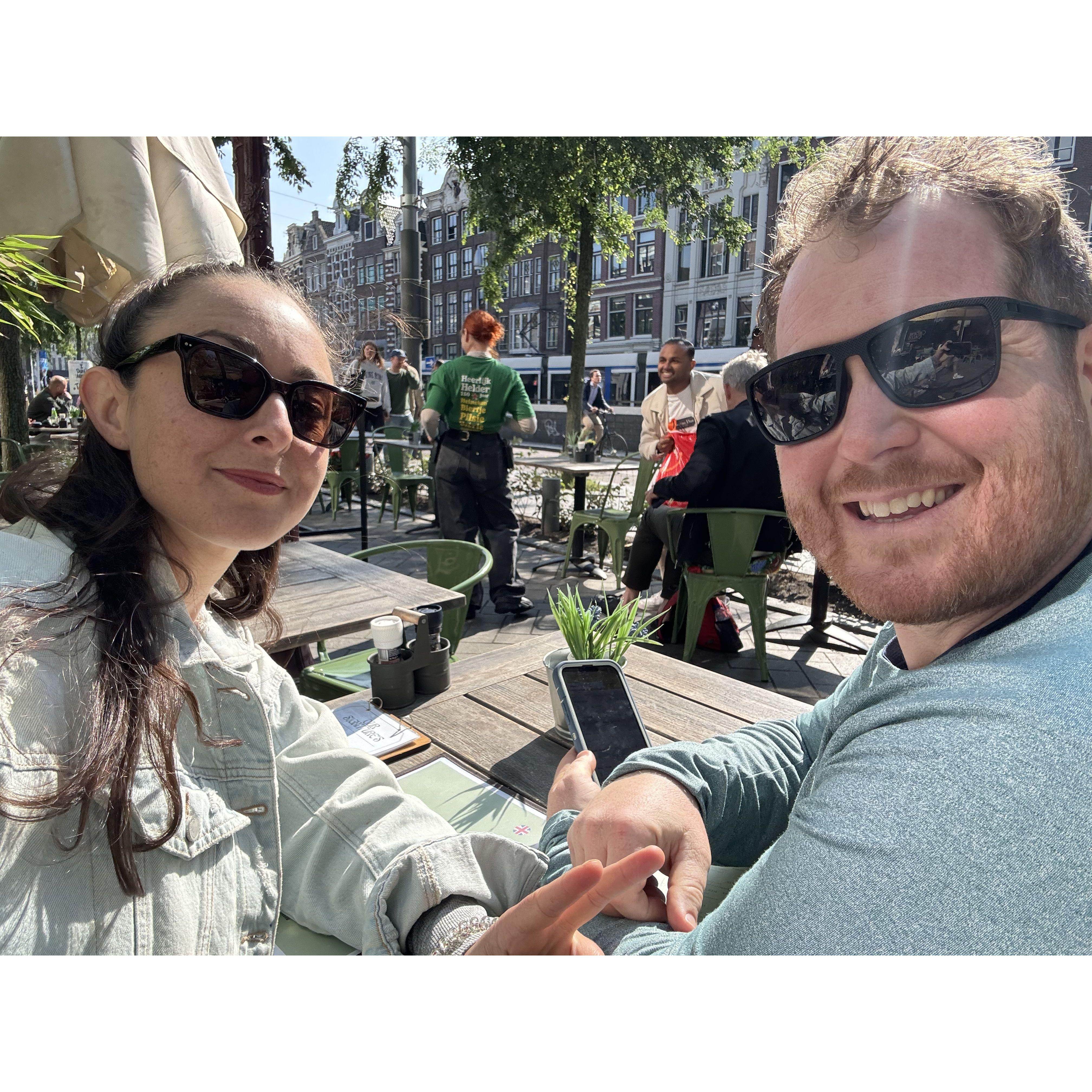 first stop in Amsterdam - after the museum- so second stop in Amsterdam