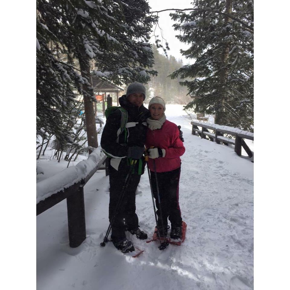 Our first official date. Dec 2015. Cory drove through a snow storm to show Amber Estes Park for the first time. It was a trip both of us will never forget.