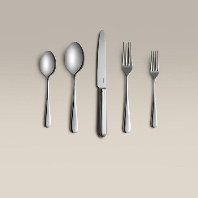 Matte Black 4 Person Flatware Settings