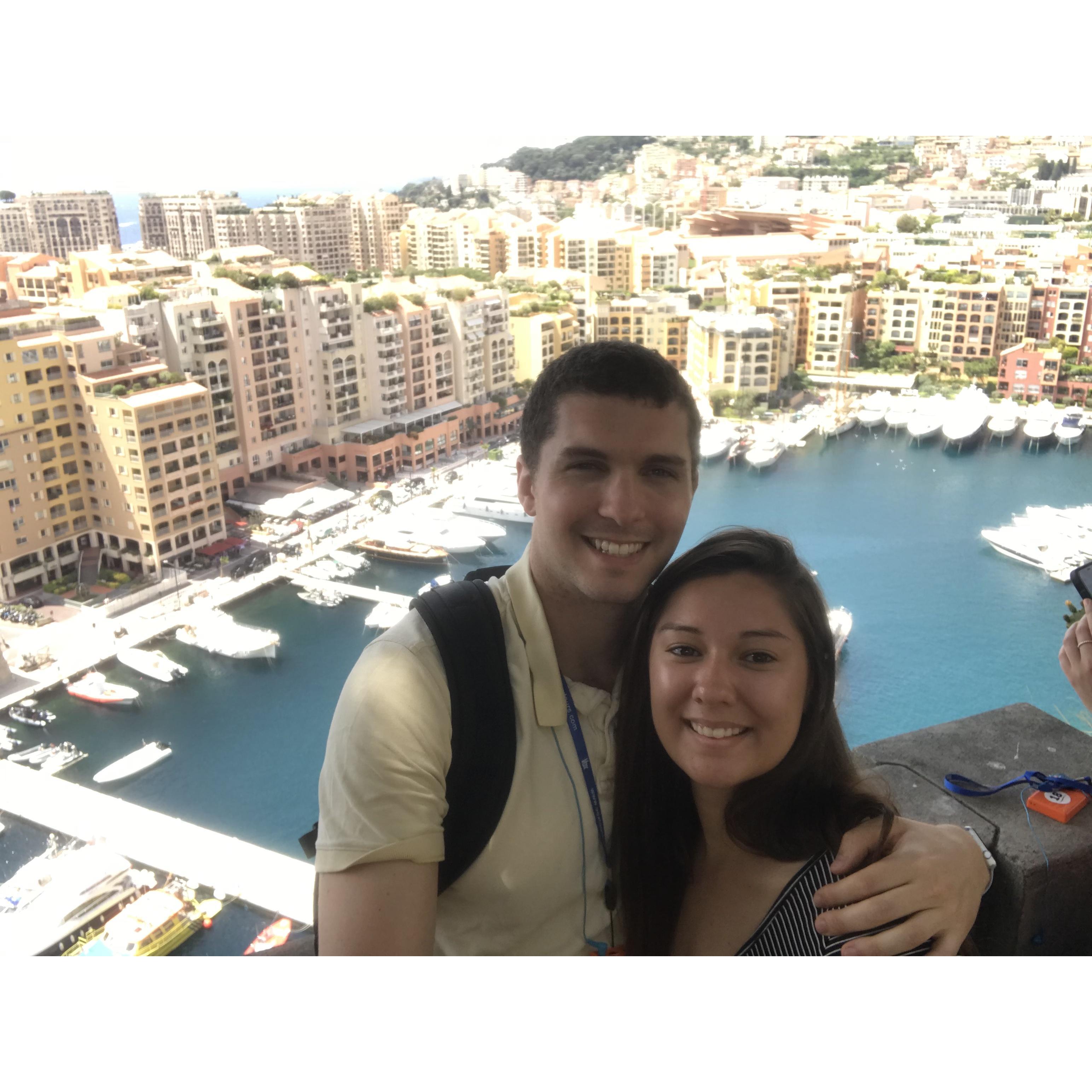 Visiting the beautiful city of Monaco!