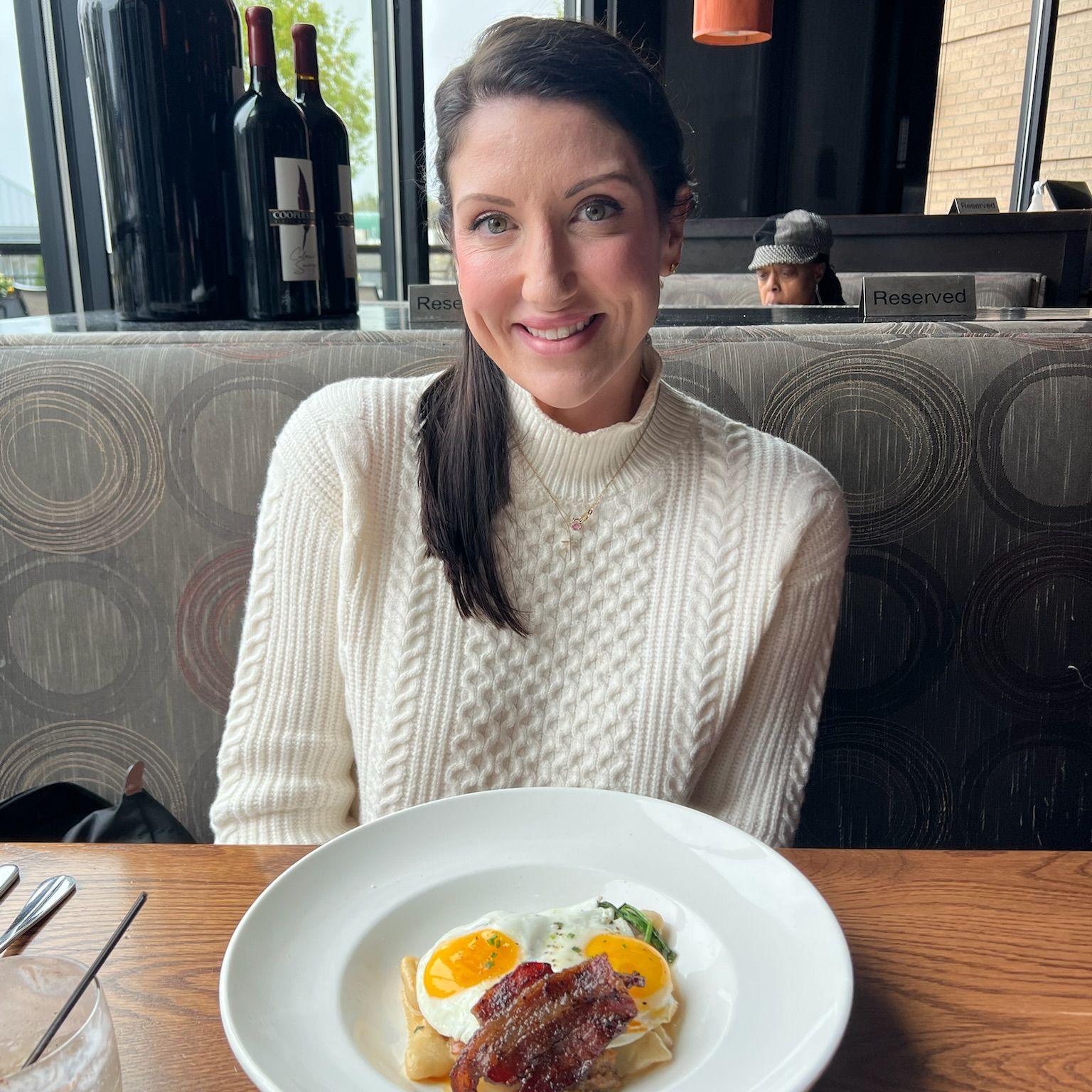 Nothing makes a girl happier than wedding registry shopping followed by a killer brunch.