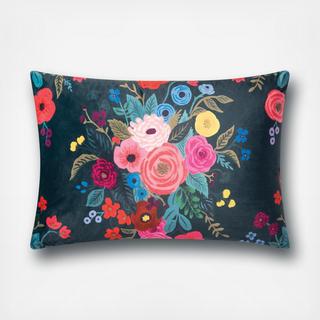 Floral Bouquet Lumbar Throw Pillow