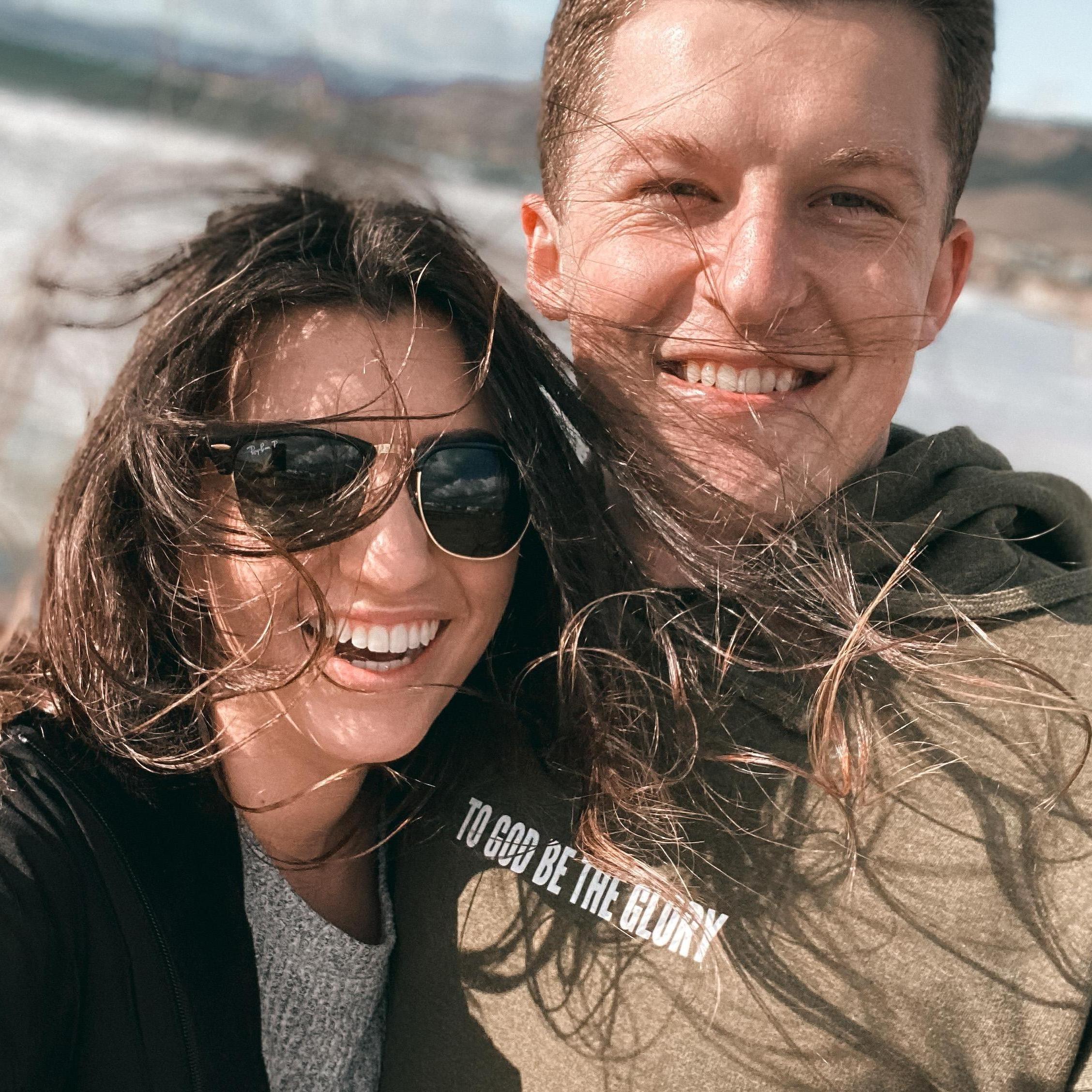 Christi visiting Aaron's hometown for the first time!