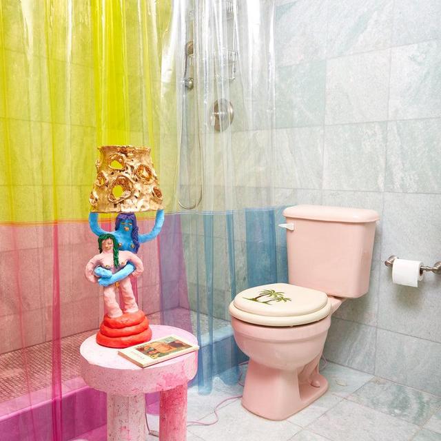 Quiet Town Sun Shower Curtain