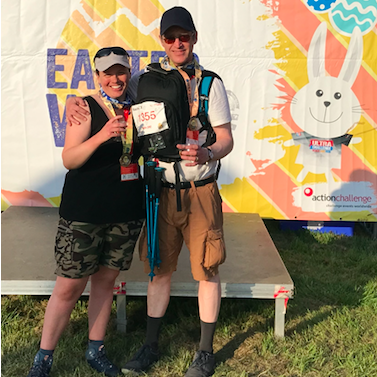 Elated after finally finishing the Action Challenge 25KM walk around Windsor.
April 2019