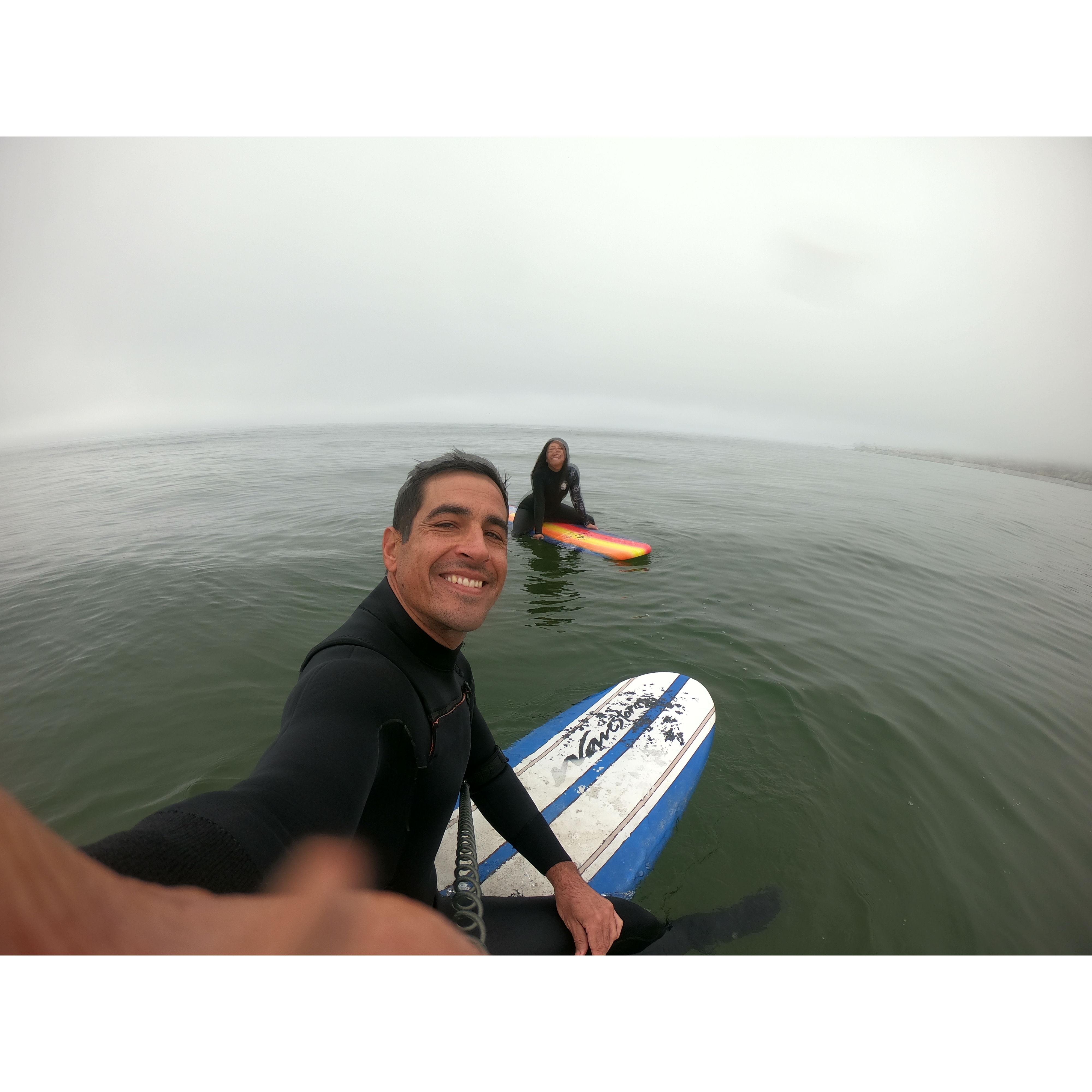 Proof Jasmine was in the ocean!