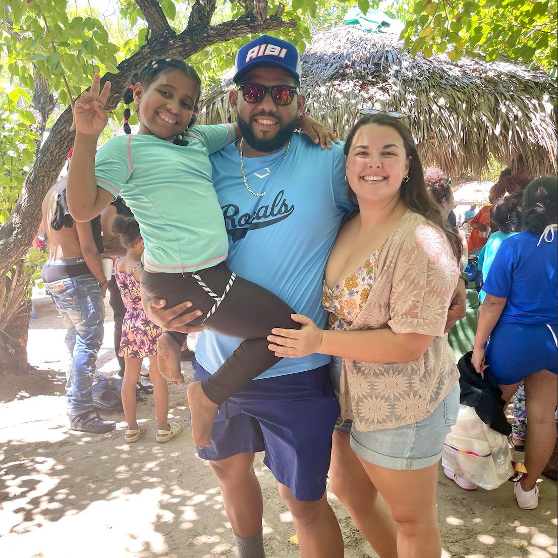 Samuel's 8-year-old daughter and my future step daughter, Sarah!