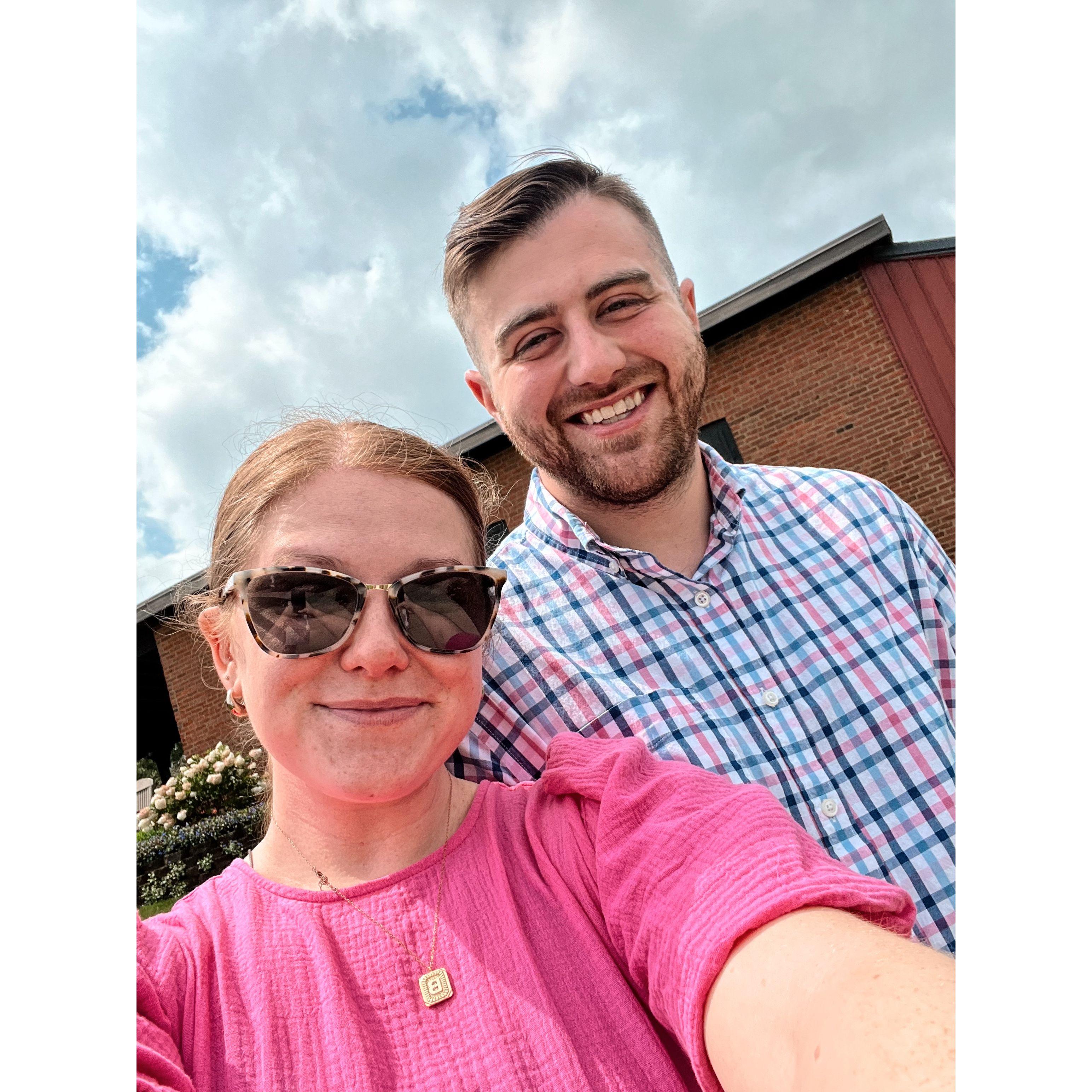 We took this photo at one of our favorite places: Maria Stein Shrine in Ohio.