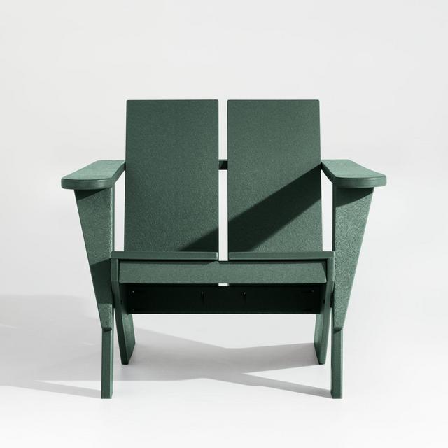Paso Green Outdoor Adirondack Chair by POLYWOOD®
